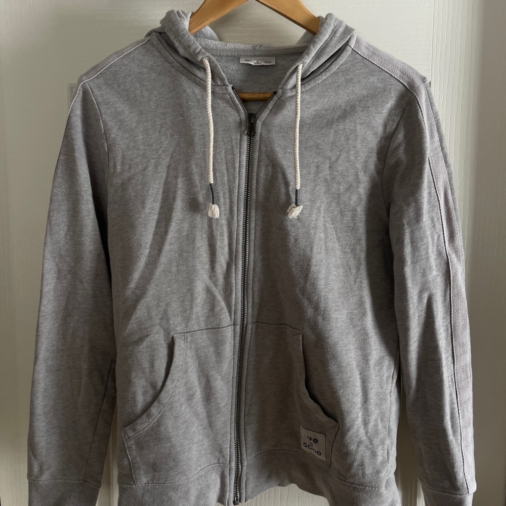 Women’s “Life is Good” Zip Up Sweater